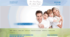 Desktop Screenshot of kizerdentalassociates.com